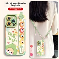 SUPER MOUSE | Ốp Lưng Điện Thoại Apple Có Dây Đeo Chéo và Dây Đeo Tay 16Promax IPhone15 IP13 12Mini