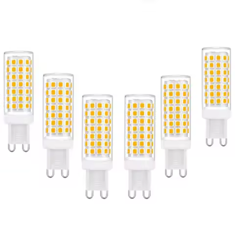 6pcs G9 LED 5W 7W 9W 12W 15W 220V LED G9 Lamp Led bulb SMD 2835 LED G9 light Replace 20W/70W halogen