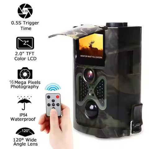 Hunting Trail Camera 16MP 1080P Wildlife Cameras Photo-traps Forest Wildcamera HC550A Photo Video Tr