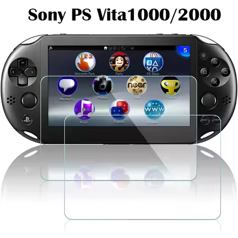 2.5D Tempered Glass for Sony PS Vita 1000 PS Vita 2000 Cover Screen Protector For Sony PS V1000 PS V