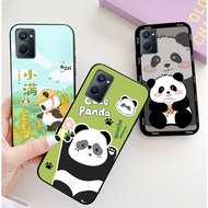 Case for oppo realme 9 2020 / 9i / realme 9 pro with cute panda print