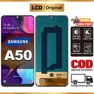 LCD SAMSUNG A50 Original Full set COD hp Touchscreen Asli Ori Super