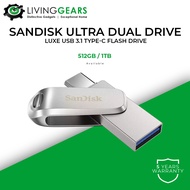 Sandisk Flash Drive Dual Drive Luxe USB Type-C (512GB/1TB)