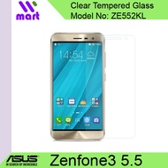 Tempered Glass Screen Protector (Clear) For Asus Zenfone 3 5.5 ZE552KL