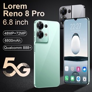 100% original Reno 8 pro 6.8inch mobile phone is a newly unlocked Android smart phone 5g smart phone