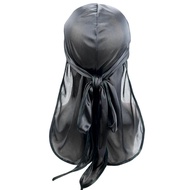 tudung ruffle tudung sarung Pirate Hat durag Turban Hiphop Hat Black Unique Street Gang Rap Street D