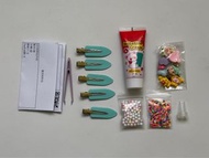 DIY髮夾#材料包#奶油膠#親子#創意手作