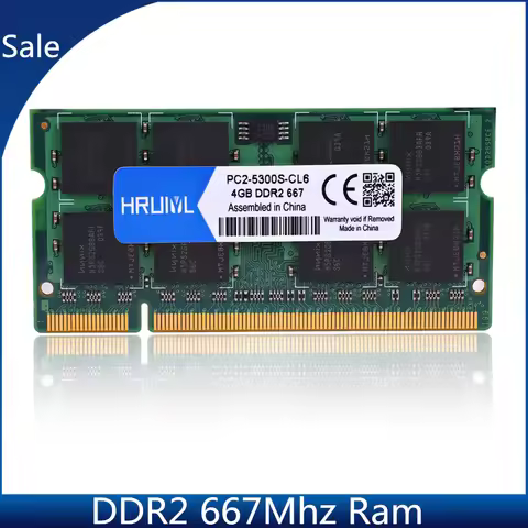 ddr2 1gGB 2GB 4GB ram 667Mhz sodimm Laptop Memory PC2-5300 667mhz 200pin 1.8V ddr 2 for Notebook Lif
