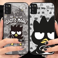 O-3 Bad Badtz-maru tempered Glass Phone Case Samsung A51 166mm A71 A02S A03S 164mm M02S