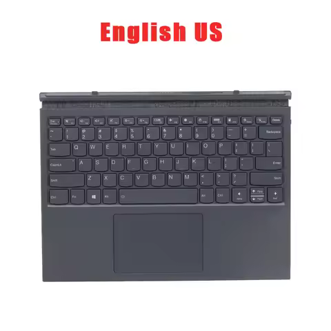 2-in-1 Tablet Duet 7 BT Folio Keyboard Dock For Lenovo For Yoga Duet 7-13IML05 82AS 5D20Z51358 5D20Z