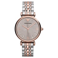 Armani (Emporio Armani) Watch Steel Strap Fashion Casual Simple European American Watch Quartz Ladie