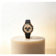 Men's Vintage Quartz Watch 904L Stainless Steel Leather Strap Classic Casual Business Wristwatch wat