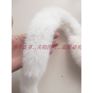 Rabbit Fur Top Accessories Fur Edge Clothing Accessories Fur Lace DIY Jewelry Handmade Decoration Ma