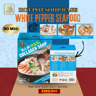 Chwee Song | White Pepper Seafood Collagen hot pot Soup  220g (HG306) | Tasty | Fragrant