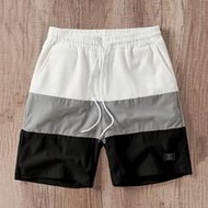 Men's Summer Corn Kernel Patchwork Casual Shorts