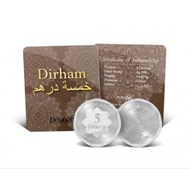 🔥HOT ITEM🔥SILVER 5 DIRHAM