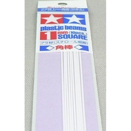 70173 Tamiya 1 mm Square Plastic Beams (10 Beams)
