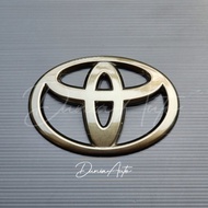 Cover Emblem Logo Black Chrome Toyota Innova Fortuner Raize Avanza Sienta