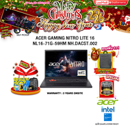 [ผ่อน 0% 10 ด.]ACER GAMING NITRO LITE 16 NL16-71G-59HM /i5-13420H/ประกัน 3 Years Onsite