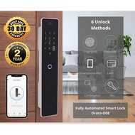 2021 Latest Model Draco D08 WIFI Smart Door Lock l Digital Lock | Wooden Door/Security Door l Philip