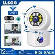 LLSEE 4MP Camera icsee 360 độ Camera trong nhà WIFI không dây CCTV Tầm nhìn ban đêm đầy màu sắc Theo