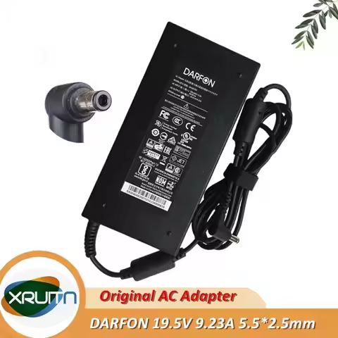 Genuine DARFON 19.5V 9.23A 180W BAA81950 ADP-180MB K AC Adapter For MSI GL63 GE75 GE63 GL73 GP63 GF6