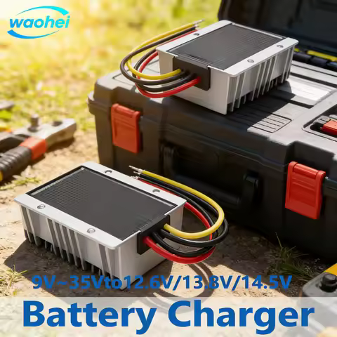 9-36V to 12.6V 13.8V 14.5V 16.8V5-20A DC Battery Charger System Voltage Regulator Step-down Boost Le