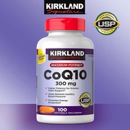 EXP 2026 Kirkland Coenzyme Q10 300 mg. ขนาด 100 Softgel เพิ่มพลังงาน สร้างภูมิคุ้มกัน