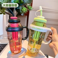 tumbler cup glass  water glass cup plastik straw tumbler cup air plastik niaga large cupcup cup air 