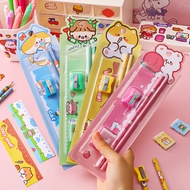 5-piece school supplies set, cute school supplies as student gifts