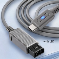 1.8m Type C Charge Cable for Wii Console 65W PD USB C Gaming Power Supply Cord for Nintendo Wii Char