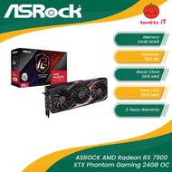 ASROCK AMD Radeon RX 7900 XTX CPhantom Gaming 24GB OC
