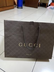 精品專櫃 購物紙袋 紙盒  Gucci RV