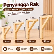SIKU Dutch teak wood angle wooden shelf support