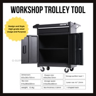 TOOL STORAGE Tool Wagon Slide Top Tool Cart with Top Plate Tool Cart Tool Dolly Transport Workshop T