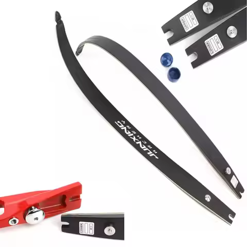 Recurve Bow Limbs ILF Interface 20-40lbs Archery Bow Limbs Suitable for Junxing F167 Recurve Bow Arr