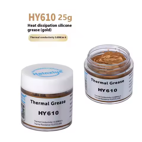 25g HY610 Silicone Thermal Paste Heat Transfer Grease Heat Sink CPU GPU Chipset Notebook PC Cooling 