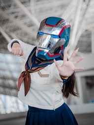 หมวกเหล็กไอรอนแมนรุ่น Tomato Play Iron Man Series Patriotic Helmet ขนาด 11 แปลงร่างได้ ควบคุมด้วยเสี