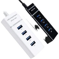 【現貨】工廠直銷~電源線USB3.0HUB 4口3.0分線器 3.0集線器hub擴展器 極速usb電腦分線器