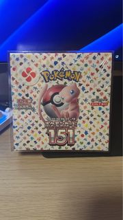 Pokemon 寶可夢集換式卡牌 151 盒裝