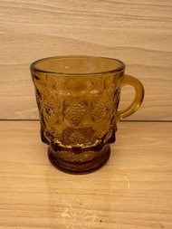 Anchor Hocking Fire King Amber Mug Kimberly