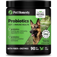 Pet Honesty Probiotics for Dogs - Digestive Enzymes Promotes Gut Health, Dog Probiotics for Bowel Su