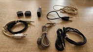 音響線，音響線分線器，usb mic/earphone插座