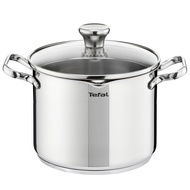 Tefal Duetto Stainless Steel Induction Stockpot (22cm, 5.9L) Dishwasher Safe