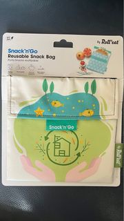 Snack ‘n’Go by Roll’eat  Reusabke Snack Bag 環保可重用食物袋/三文治袋
