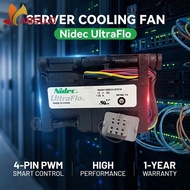 4056 12V Brushless Server Cooling Fan R40W12BGCA-57Z10 for Computer Chassis