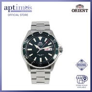 [Aptimos] Orient Mako III Kamatsu RA-AA0004E Green Dial Men Automatic Bracelet Watch