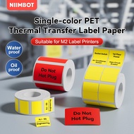 NIIMBOT M2 Colorful Thermal Transfer Label Waterproof Sticker Roll Commercial Tag