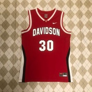 NCAA NBA Golden State Warriors MVP Stephen Curry #30 Davidson College Nike adidas sw Swingman authen