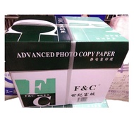 Kertas cetak A4 70g, 500 helai kertas cetak putih A4, kertas pejabat 80g, kertas draf A4.